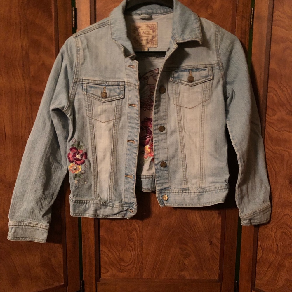 The Children’s Place Fairy Jean Jacket Youth Large